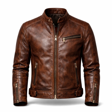 Men Fashion Leather Jacket